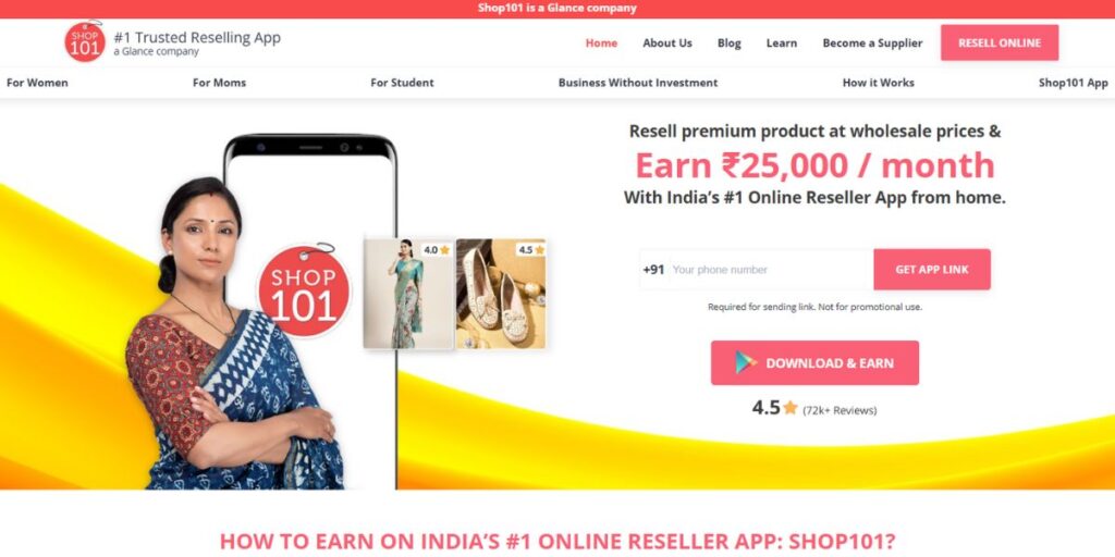 Reselling Apps In India