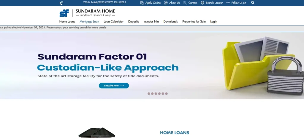 Finance Company in Chennai - Sundaram Home Finance