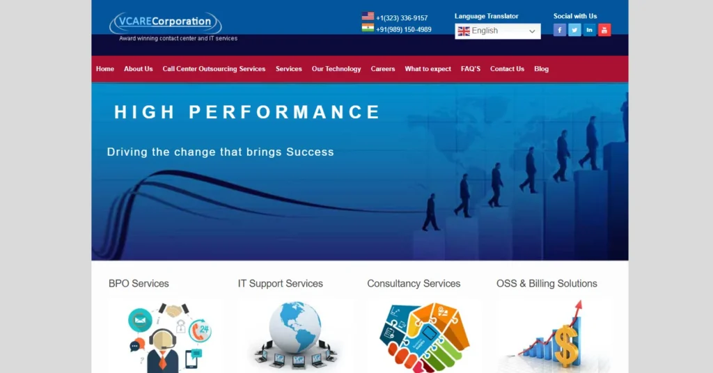 BPO Company in Noida - VCare Corporation