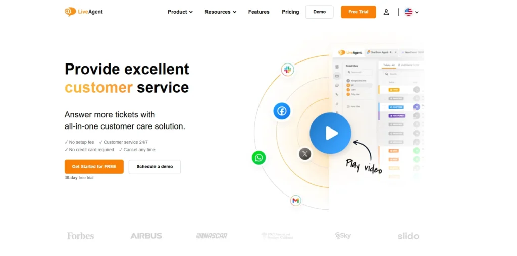customer support tool - LiveAgent
