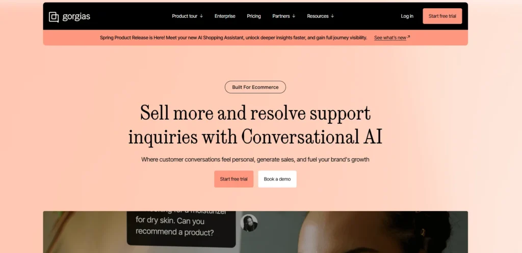 customer support tool - Gorgias
