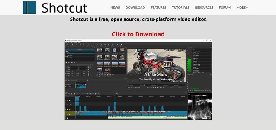 Video Editing Software - Shotcut