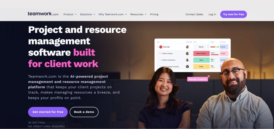Marketing Project Management Tool - Teamwork