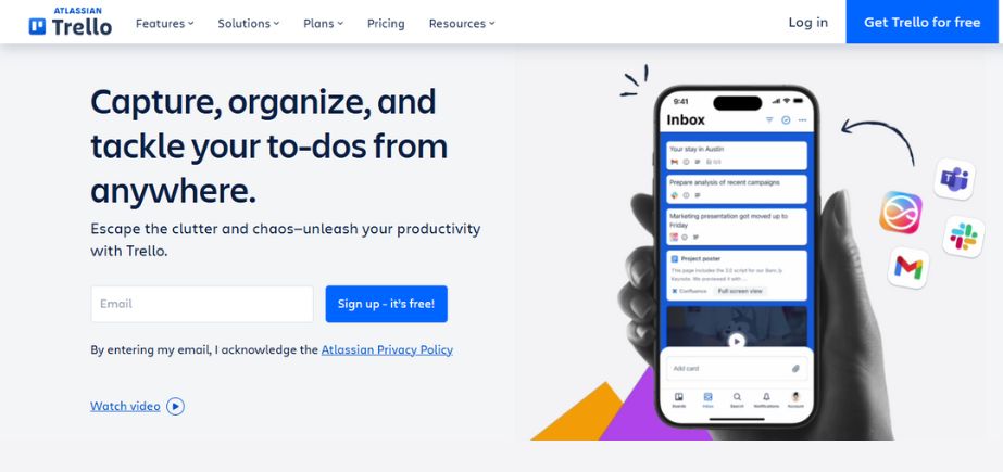 Marketing Project Management Tool - Trello