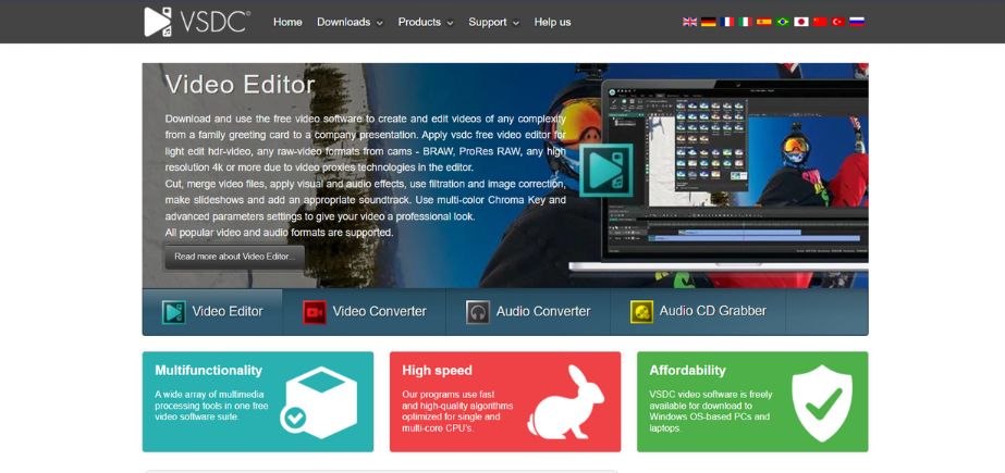 Video Editing Software - VSDC Free Video Editor