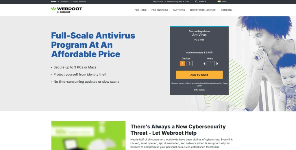 Webroot SecureAnywhere Antivirus-Antivirus Software