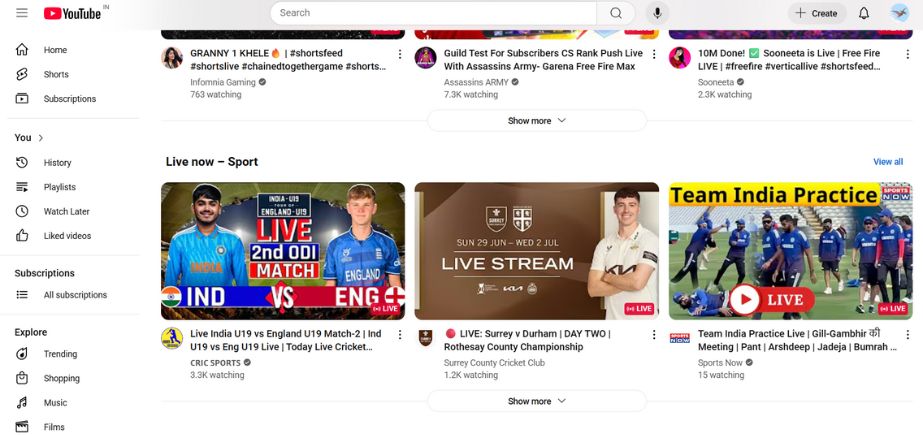 YouTube Live - Best Webinar Software