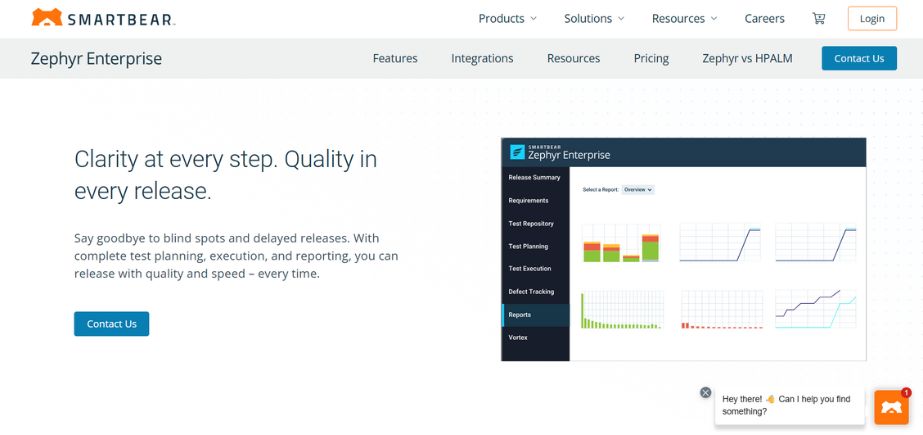 Zephyr Enterprise - Best Test Management Tools
