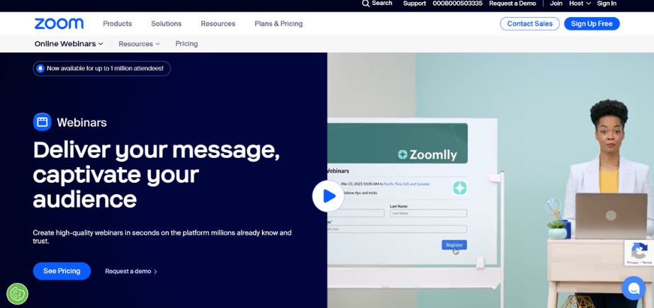 Zoom Webinars - Best Webinar Software