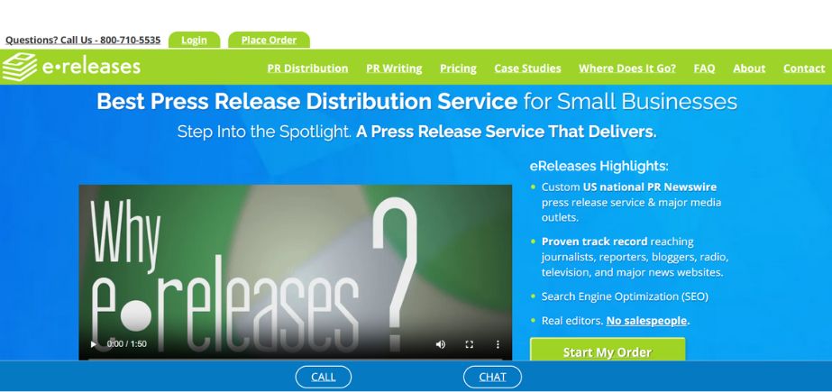 Online PR Service - eReleases
