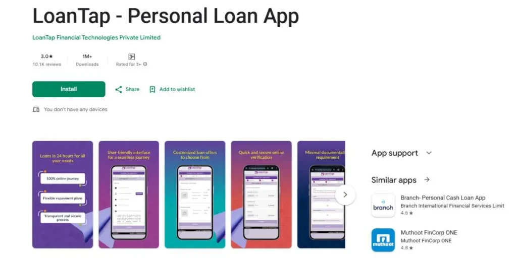 7 Days Loan App List