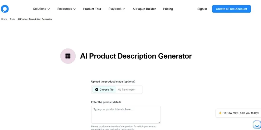 AI Product Description Generator