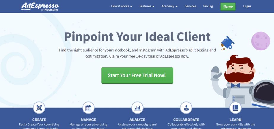AdEspresso - best facebook ads tools