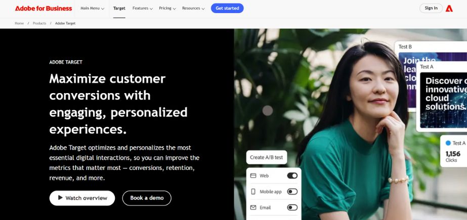 Adobe Target - A/B Testing Tools