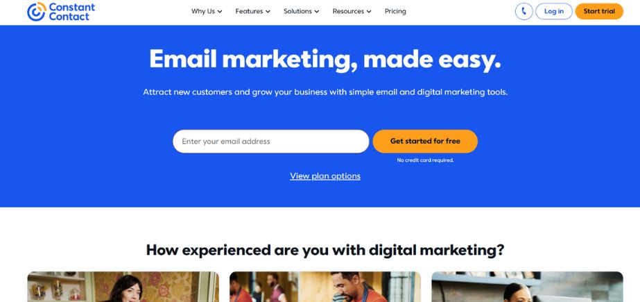 Constant Contact - email marketing tools
