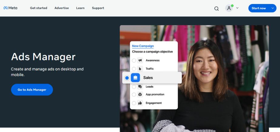 Facebook Ads Manager - best facebook ads tools