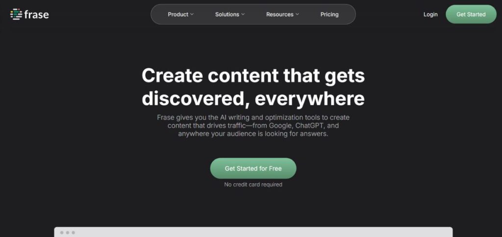 Frase-Best AI Rewriter Tools