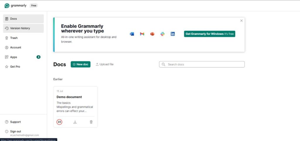 Grammarly-Best AI Rewriter Tools