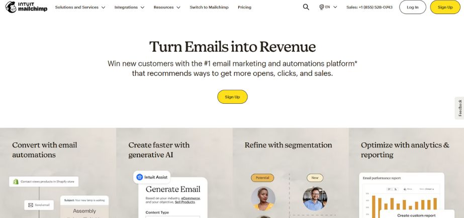 Mailchimp - email marketing tools