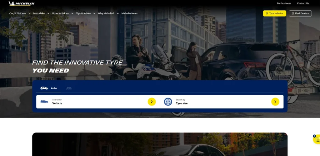Tyre Brand in India - Michelin Tyres