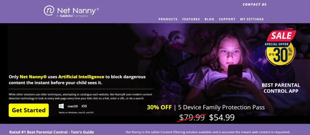 parental control software - Net Nanny