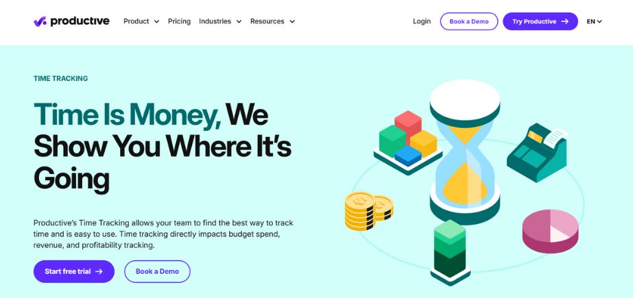 Productive - time tracking software