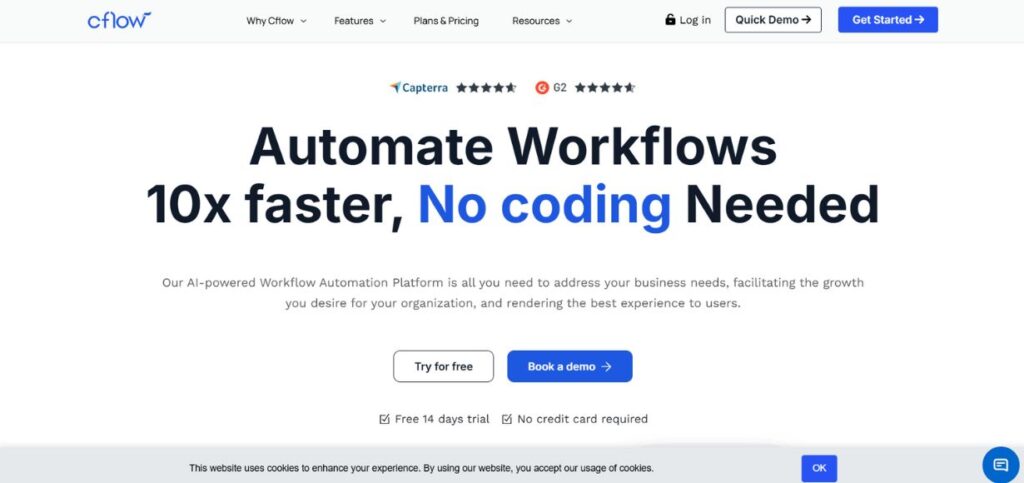 Cflow-Workflow Management Platforms