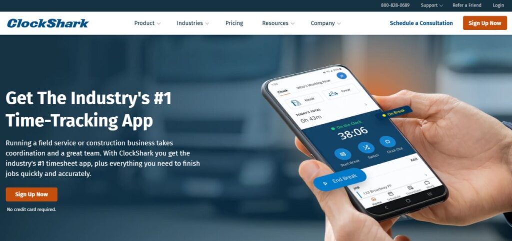 ClockShark-Attendance Tracking Software