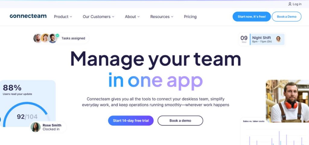 Connecteam-Attendance Tracking Software