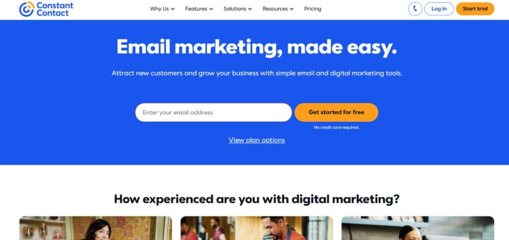 Constant Contact-Marketing Automation Software