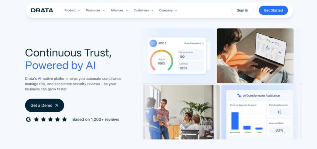 Drata-GDPR Compliance Software
