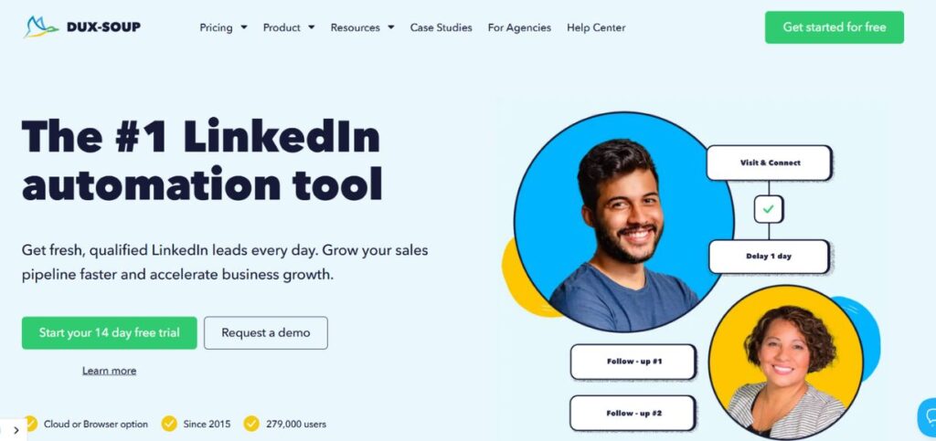 Dux-Soup-LinkedIn Marketing Tools