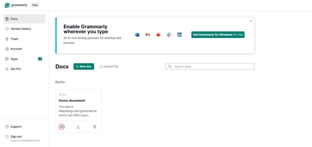 Grammarly-Best Plagiarism Checker Tools