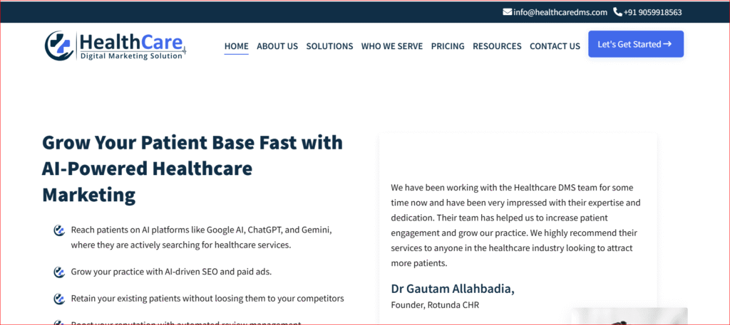 Hospital Marketing Agencies in India - Healthcare DMS: Healthcare Marketing Solutions