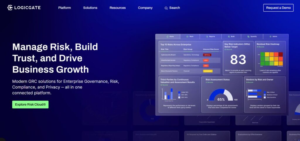 LogicGate-GDPR Compliance Software