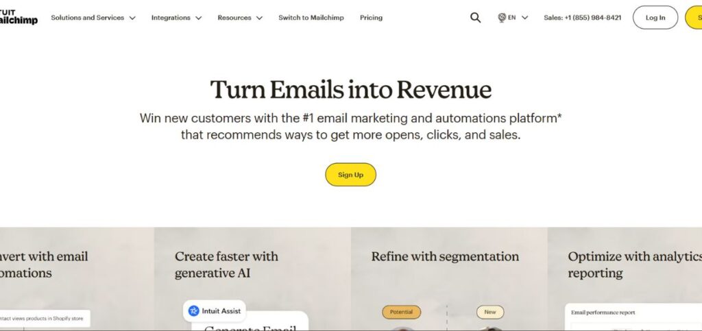 Mailchimp-Marketing Automation Software