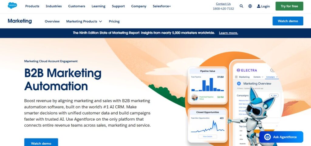 Marketing Cloud Account Engagement-Marketing Automation Software