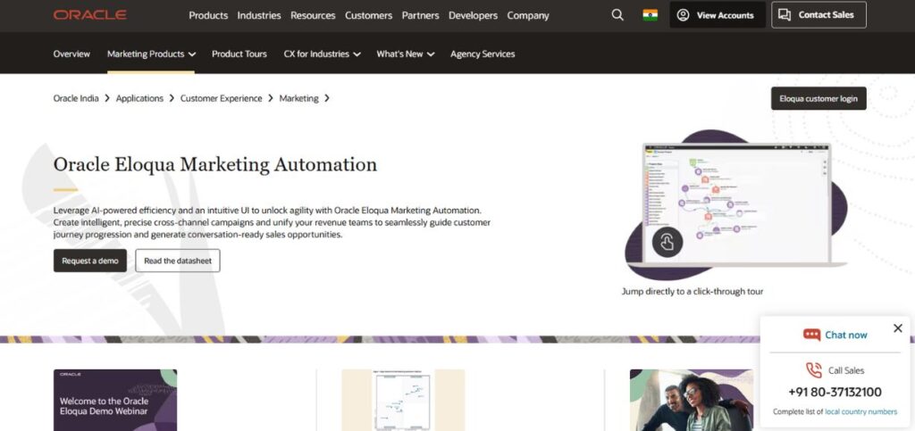 Oracle Eloqua-Marketing Automation Software