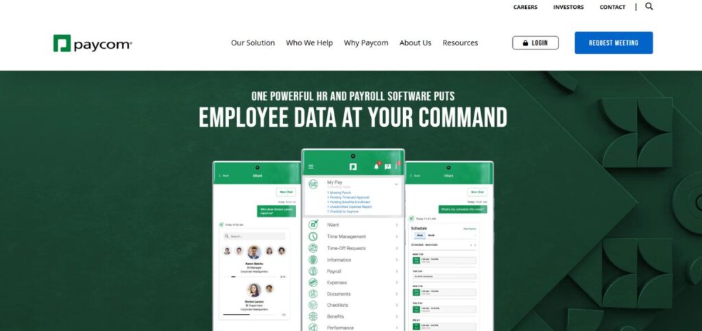 Paycom-Best Tools For Remote Employee Onboarding
