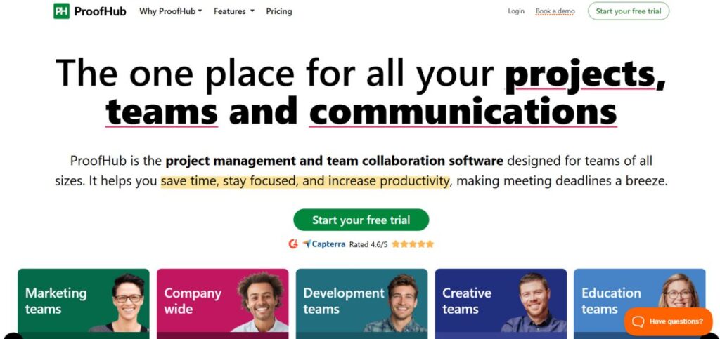 ProofHub-Workflow Management Platforms