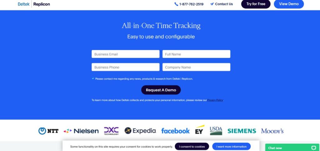 Replicon-Attendance Tracking Software