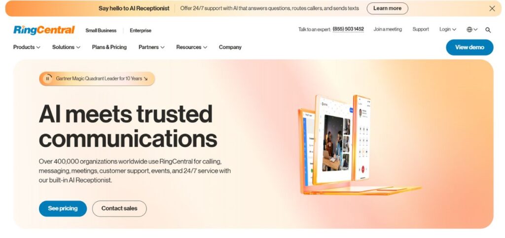 RingCentral -Call Center Software