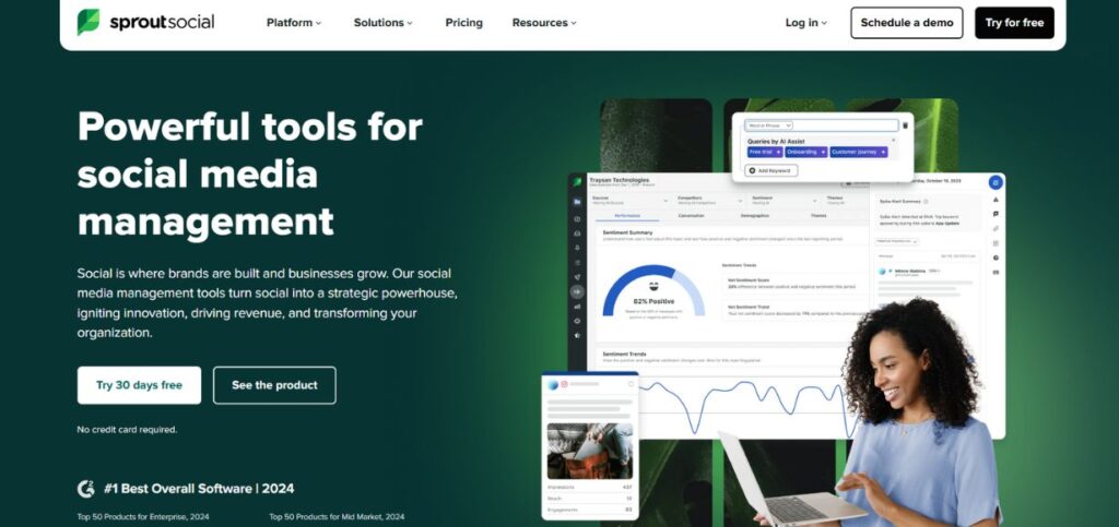 Sprout Social-YouTube Scheduling Tools