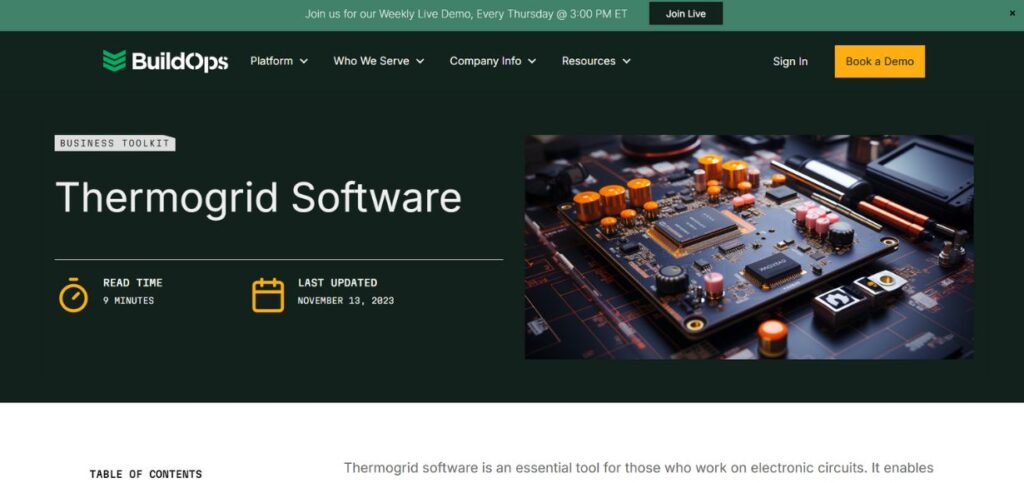 ThermoGRID-Electrical Contractor Software