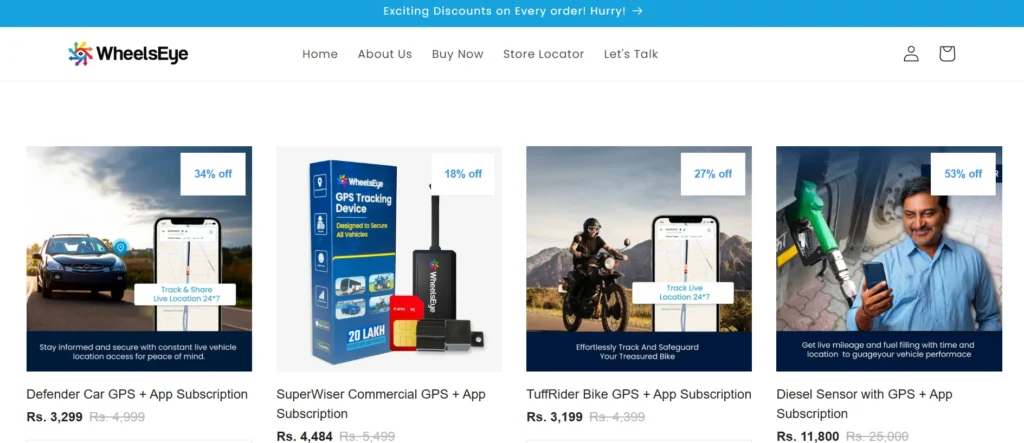 Vehicle GPS Tracker in India - Wheelseye Vehicle GPS Tracker
