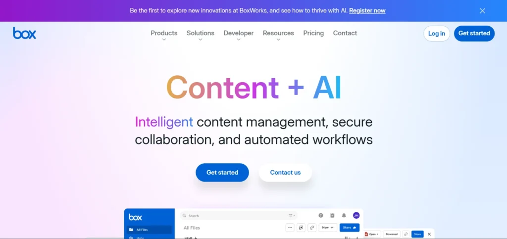 Box Business-Business Cloud Storage