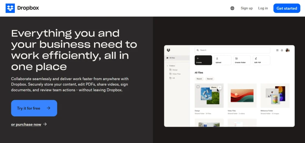 Dropbox Business-Business Cloud Storage