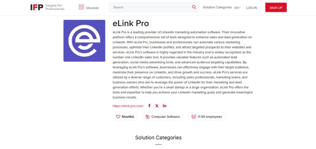 eLink Pro-LinkedIn Marketing Tools