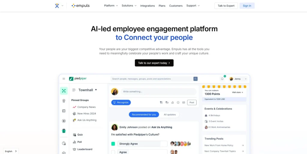 Xoxoday Empuls- Employee Recognition Software