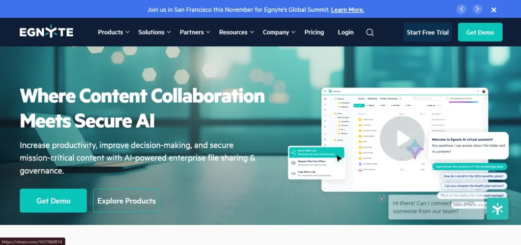 Egnyte-Business Cloud Storage